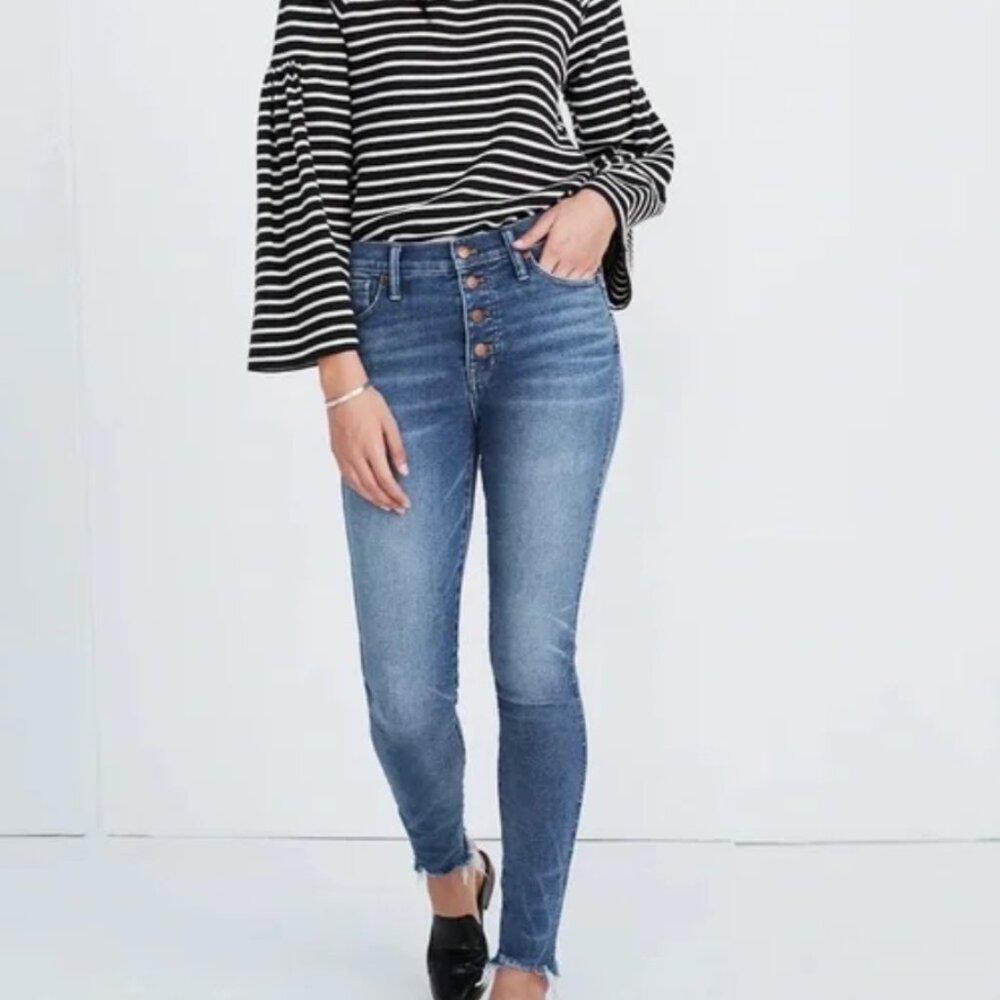 MADEWELL 10IN HIGH RISE SKINNY JEANS | 26P
